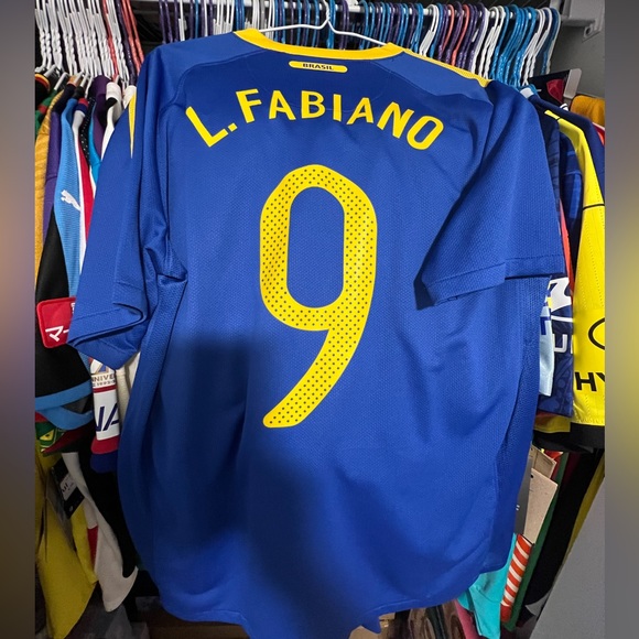brazil world cup 2006 jersey Fabiano printing - Picture 2 of 2